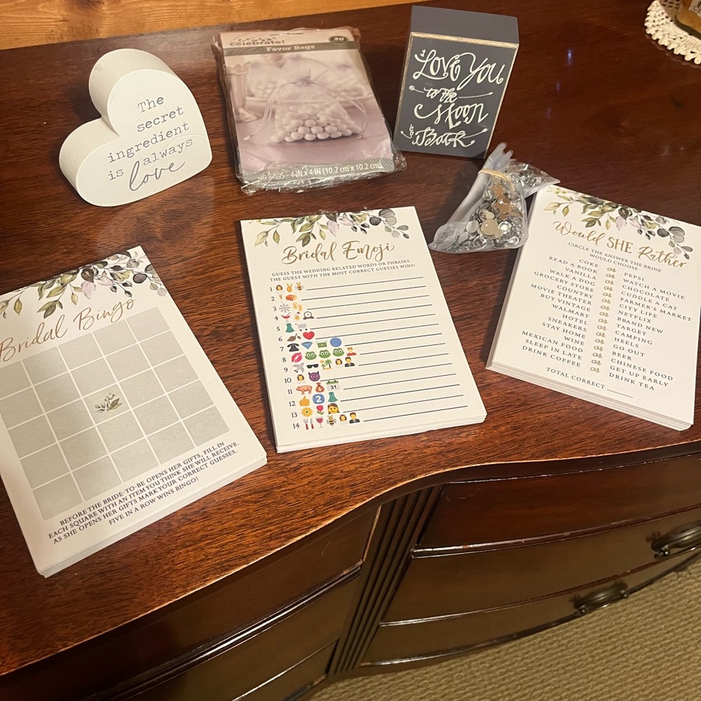 Bridal Shower Kit - for over 50 People